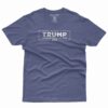 Trump 2024 Make Democrats Cry Again T-Shirt Short Sleeve Classic front metro blue