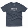 Trump 2024 Make Democrats Cry Again T-Shirt Short Sleeve Classic front navy