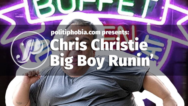 What is Chris Christie Fat, Drunk and Stupid, because he's truly fat, drunk and stupid.