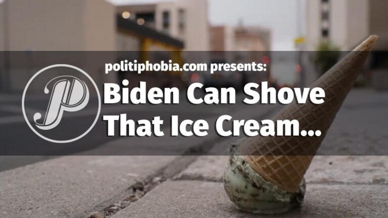 Eating ice cream is all this joke of a president, Joe Biden, is good at. Too bad he's bad at covering up the illegal business dealings with his son, Hunter.