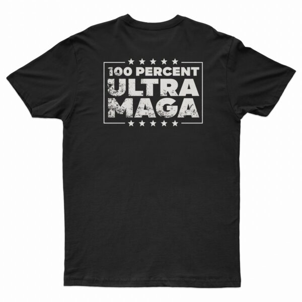 Ultra MAGA Make America Great Again T-Shirt Crew Short Sleeve Classic by politiphobia