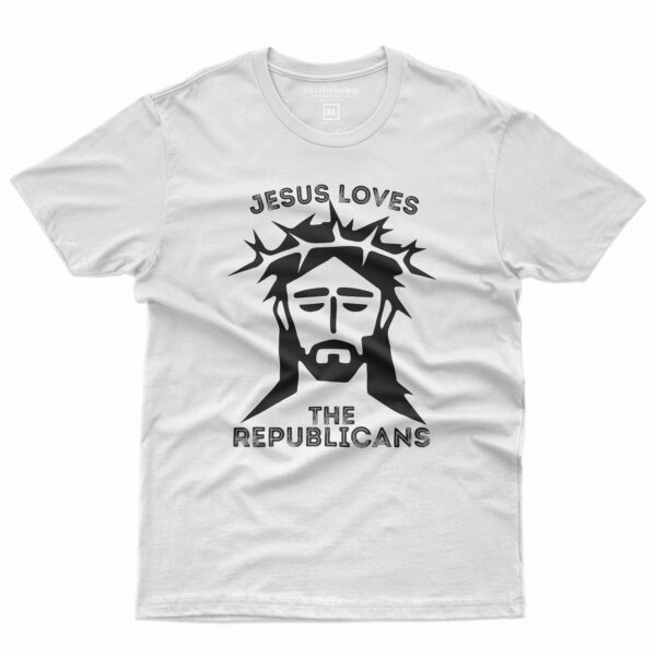 Jesus Loves the Republicans Religious T-Shirt