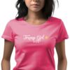 Trump Girl 2024 Women's T-Shirt hot pink