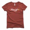 Trump Girl 2024 Women's T-Shirt front rust