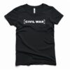 Civil War Women's T-Shirt front black