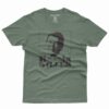 Ronald Reagan Russia Killer Vintage T-Shirt Short Sleeve Classic front military green