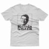 Ronald Reagan Russia Killer Vintage T-Shirt Short Sleeve Classic front white