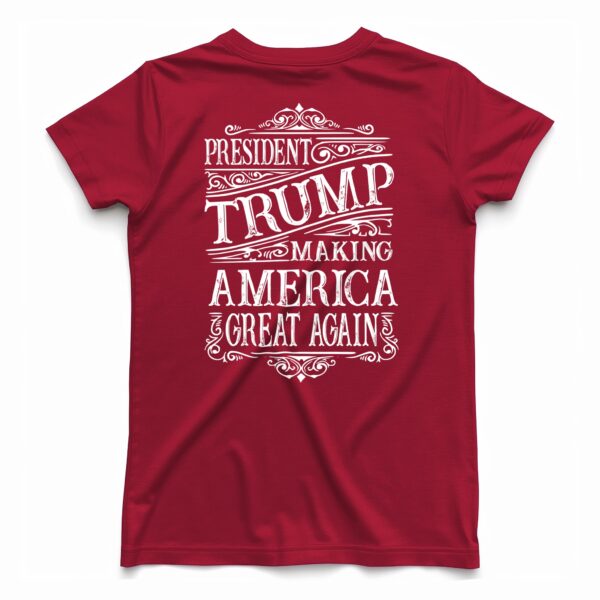 President Trump Make America Great Again Wild West Women’s T-Shirt