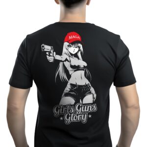 Maga Girls Guns Glory T-shirt short sleeve