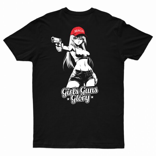 MAGA Girls Guns Glory T-Shirt