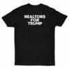 Realtors for Trump Modern T-Shirt Short Sleeve Black back