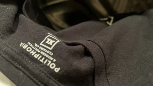 how to care for your t-shirt, washing instructions and care for a politiphobia tee