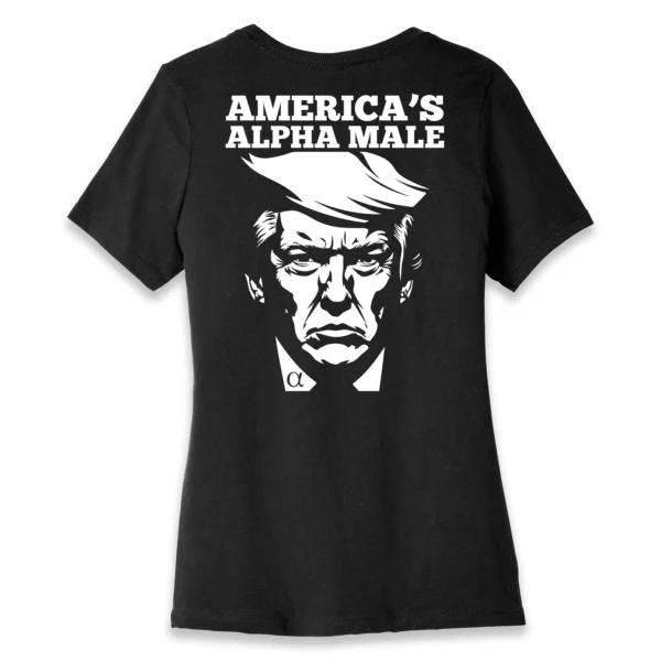 Trump Alpha Male Women’s T-Shirt – Pro Trump Tee