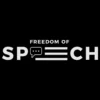 Freedom of Speech T-Shirt - USA Flag Graphic Tee front graphic design