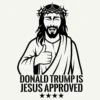 Jesus Approved - Faith Tee front graphic design