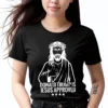 Woman wearing black Jesus Approved Women's T-shirt - Unisex Christian conservative patriotic graphic tee