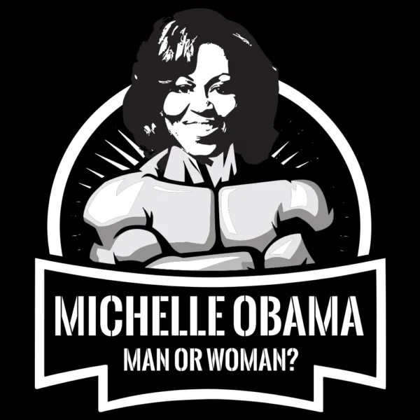 Michelle Obama Funny T-Shirt - Conservative Tee back graphic design