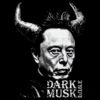 Dark Musk Doge T-Shirt - Meme Political Satire Tee back graphic design