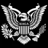 5485-art MAGA Patriot Eagle T-Shirt - Conservative Graphic Tee back graphic design