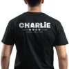 Man wearing black Charlie Kirk Memorial T-Shirt - Unisex conservative patriot tribute graphic tee - Arizona Edition