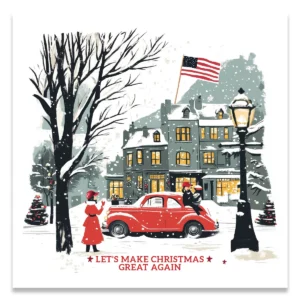 MAGA Christmas Greeting Cards - We Wish you a MAGA Christmas and a MAGA New Year